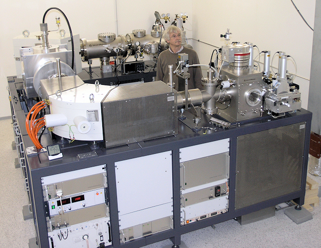 Beschleuniger-Massenspektrometer (AMS) vom Typ MICADAS des Tschira-Labor in Mannheim